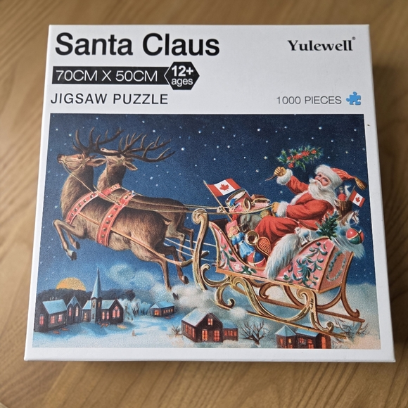 Other - 1000 Piece Jigsaw Puzzle Santa Claus  In Canada